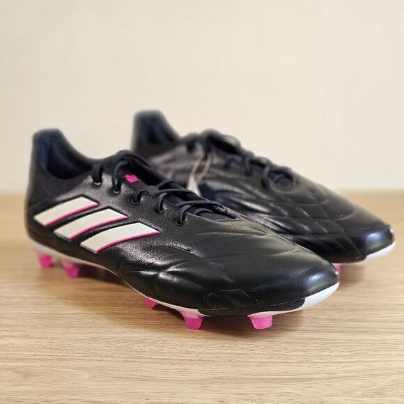 Adidas Copa Pure .2 FG Soccer Cleats Women's 11.5 Black White Shoes Messi Pink - Picture 4 of 13